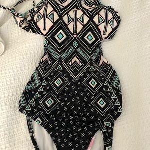 Victoria’s Secret never been worn Aztec print one piece swim suit